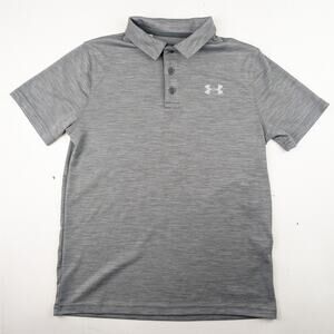 Under Armour Gray Athletic Polo